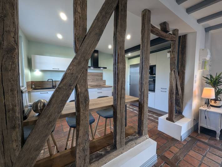 Gîte pour 4 personnes, avec Terrasse et Jardin