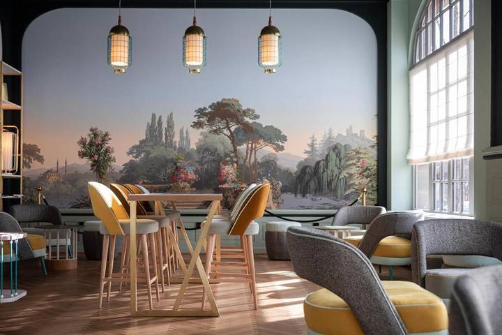 Hôtel pour 2 personnes, avec vue ainsi que terrasse et sauna dans Gare De Colmar