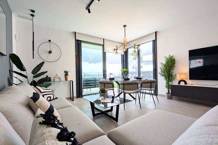 Appartement de vacances pour 6 personnes, avec jardin et piscine ainsi que vue sur l’océan et balcon - 1