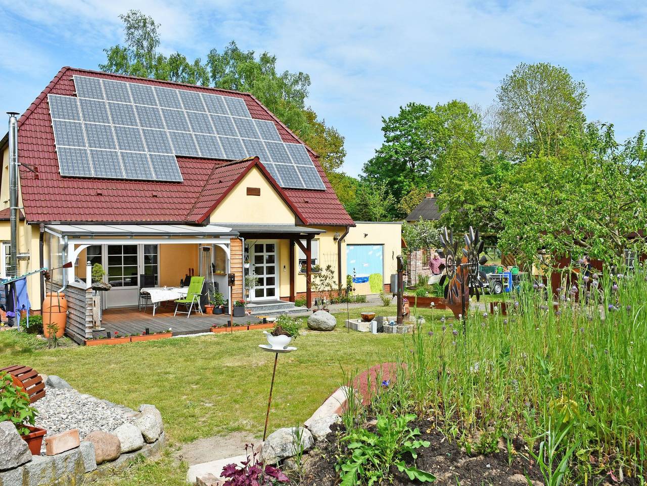 Ganze Ferienwohnung, Ferienwohnung Karnitz im Herzen von Rügen mit Sauna - Ferienwohnung Karnitz im Herzen von Rügen mit Sauna in Garz/Rügen, Rügen