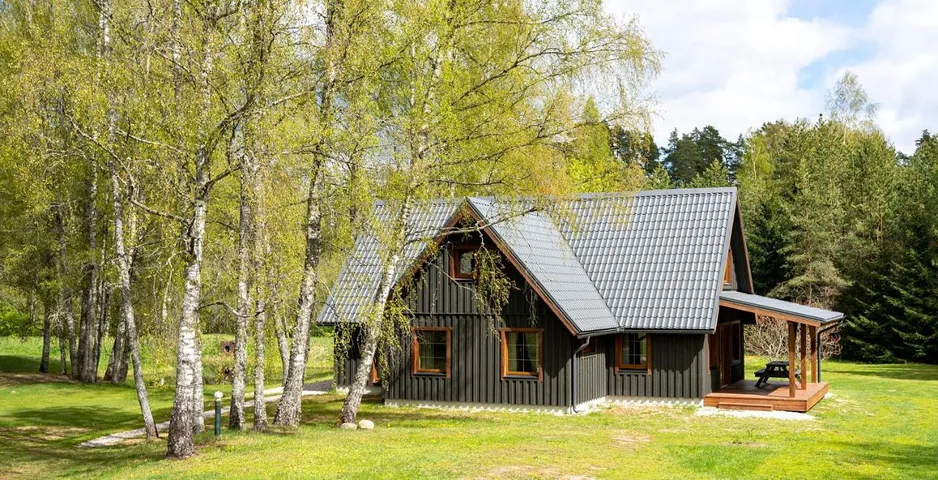 Vacation house for 10 people, with sauna and view as well as lake view and yard - 1