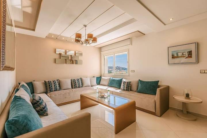 Appartement de vacances pour 5 personnes, avec balcon et vue à Tanger