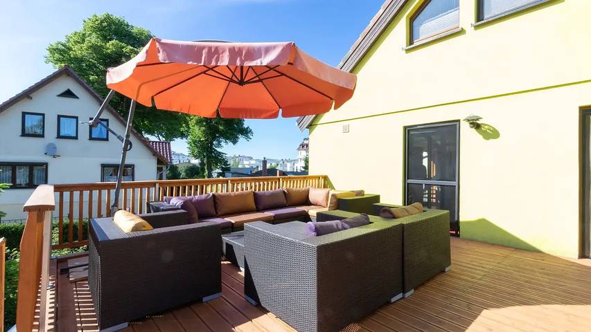 Ferienhaus für 6 Personen, mit Terrasse und Sauna sowie Garten in Ahlbeck - 4