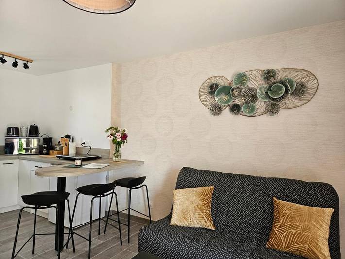 Location de vacances pour 3 personnes, avec vue et jardin, adapté aux familles à Châtillon-sur-Cher - 4