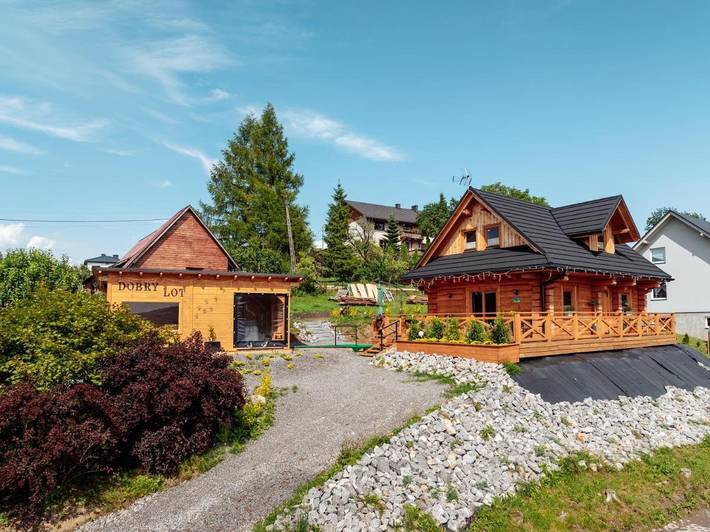 Dom dla 10 osób, z widok i taras oraz sauna i ogród, zwierzęta dozwolone w Koniaków