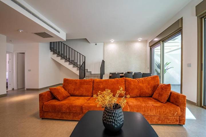Maison de vacances pour 10 personnes, avec jardin ainsi que piscine et vue, animaux acceptés à Eilat