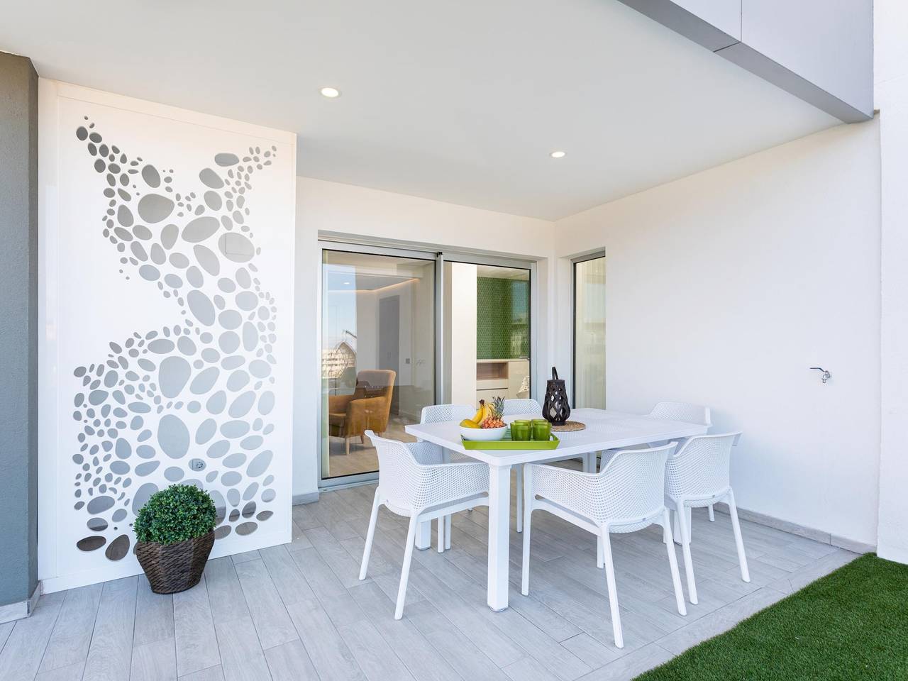 Ganze Ferienwohnung, Herrliches Haus Mit Grosser Terrasse Und Meerblick In Der Ocean Garden Komplex in Playa Paraíso, Adeje