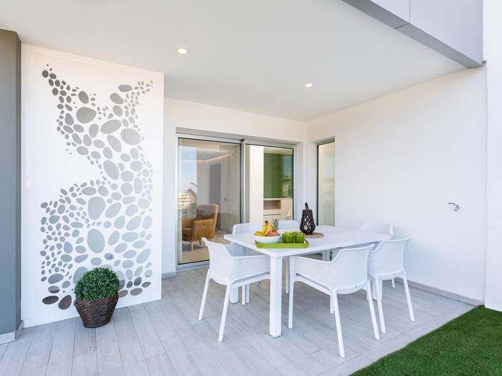 Ferienwohnung für 7 Personen, mit Meerblick und Terrasse sowie Garten und Kinderpool in Callao Salvaje - 4
