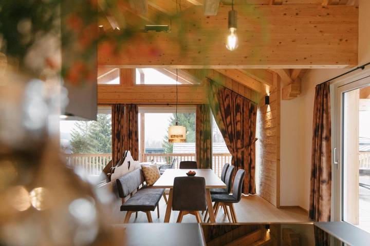 Appart’hôtel pour 4 personnes, avec sauna ainsi que vue et jardin