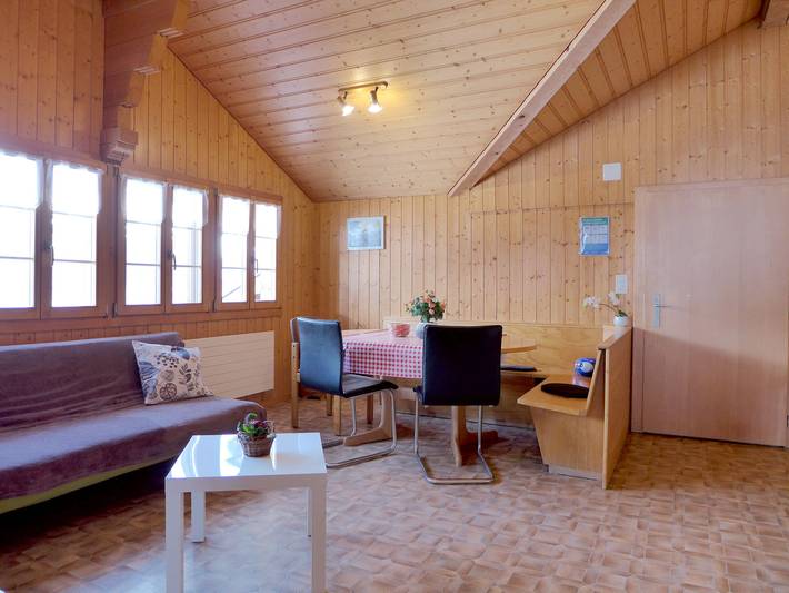 Ferienwohnung für 6 Personen, mit Terrasse und Garten sowie Ausblick im Berner Oberland - 4