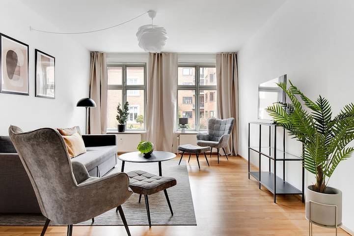 Ferieleilighet for 6 personer, med balkong i Frederiksberg 