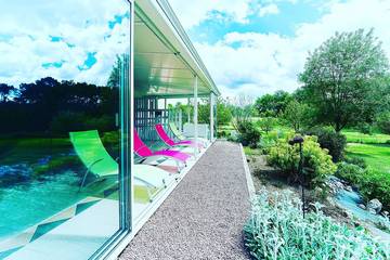 Cottage pour 8 personnes, avec piscine à Puynormand