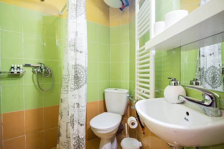 Geheel appartement, Studio 5 min. Afstand van het strand '' Ub1Y " in Rethymno (City), Rethymno en omgeving