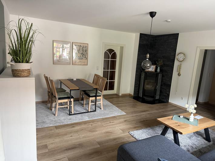 Ferienwohnung für 4 Personen, mit Terrasse und Garten
