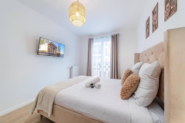 Gîte pour 6 personnes, avec Balcon à Champigny-sur-Marne - 3
