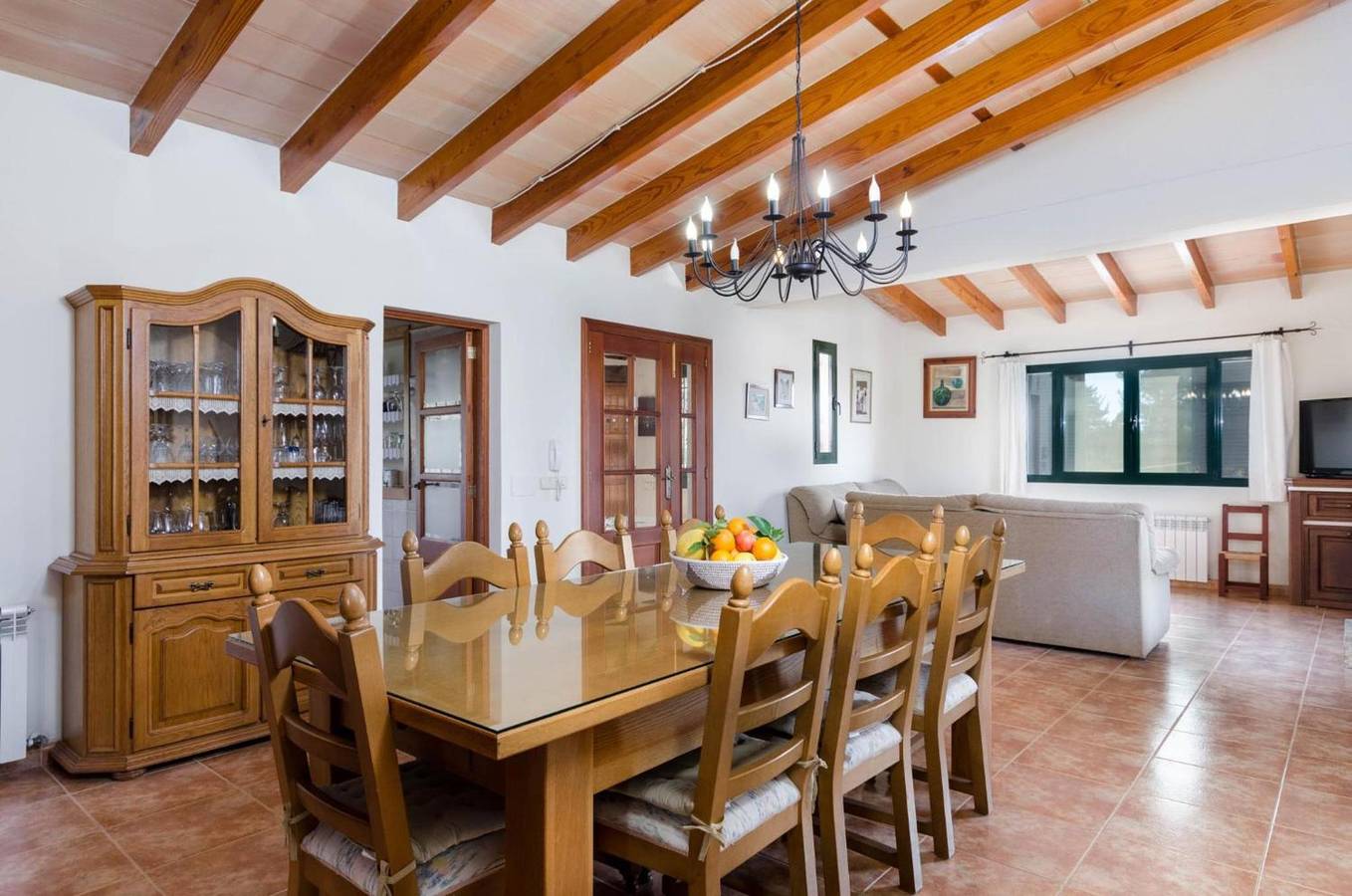 Villa för 8 Personer med trädgård in Son Servera, Östra Mallorca