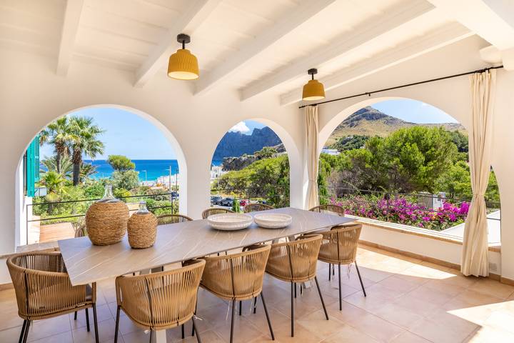 Ferienhaus für 8 Personen, mit Terrasse und Garten auf Mallorca Norden - 3