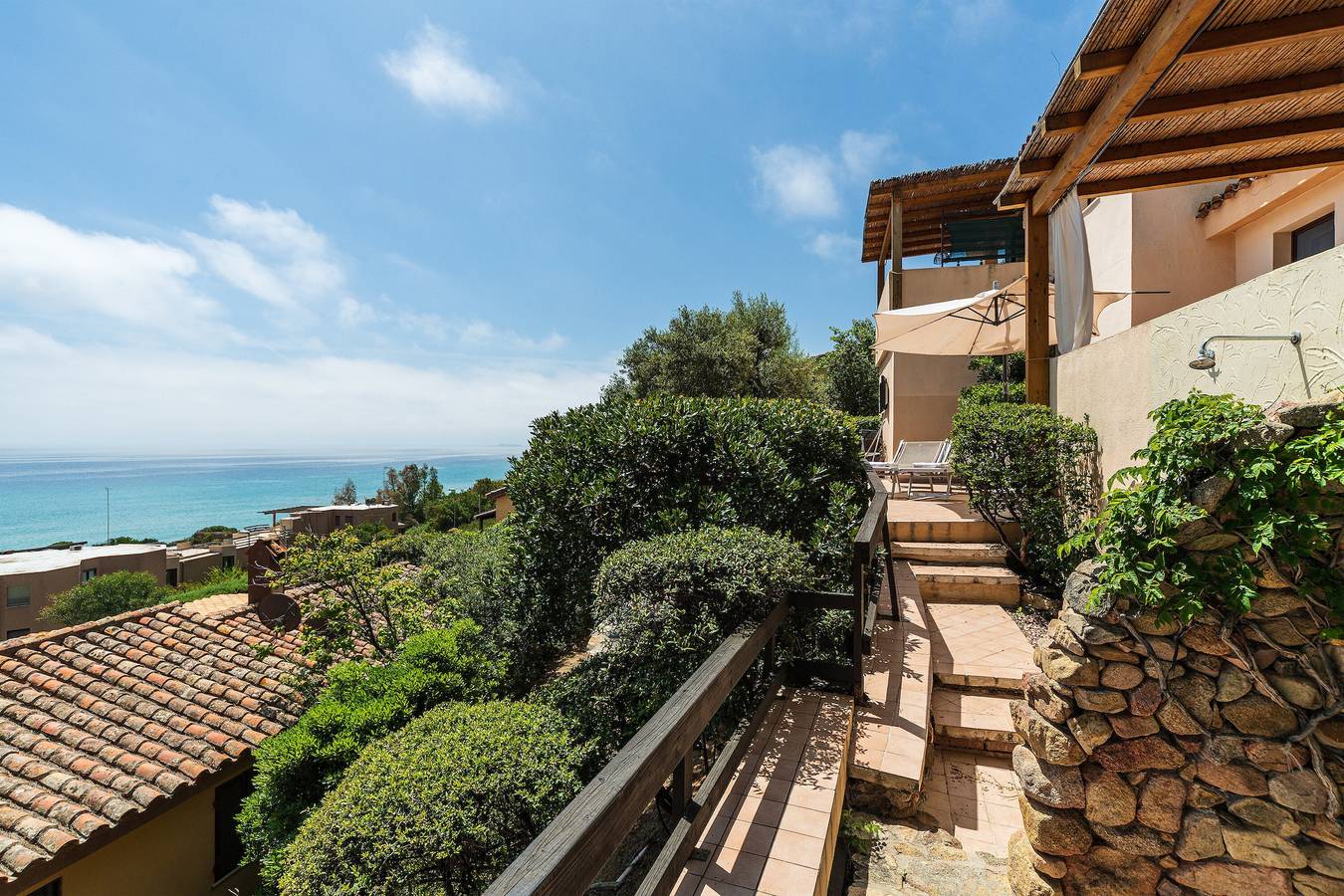Villa 'Nido 2' with Sea View, Wi-Fi and Air Conditioning in Costa Rei, Muravera