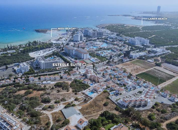 Ferienwohnung für 5 Personen, mit Pool und Garten sowie Balkon in Ayia Napa - 3