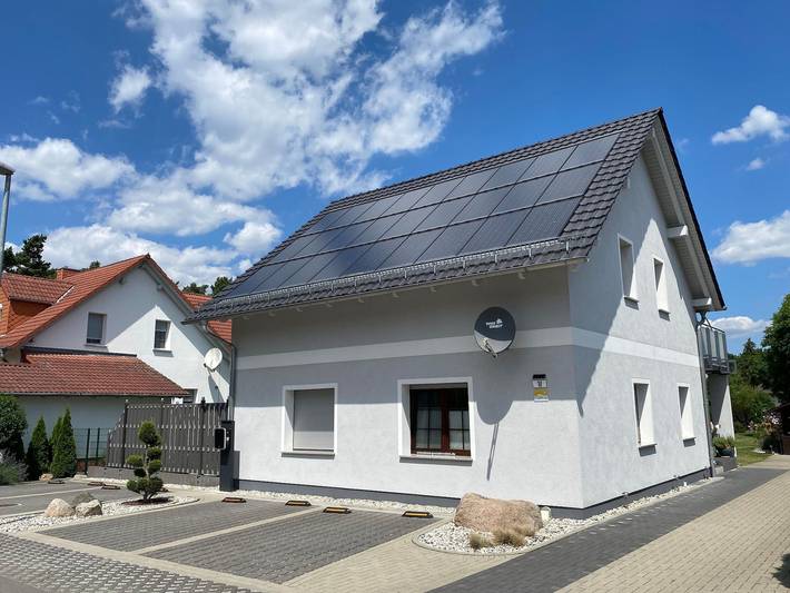 Ferienwohnung für 4 Personen, mit Terrasse und Garten