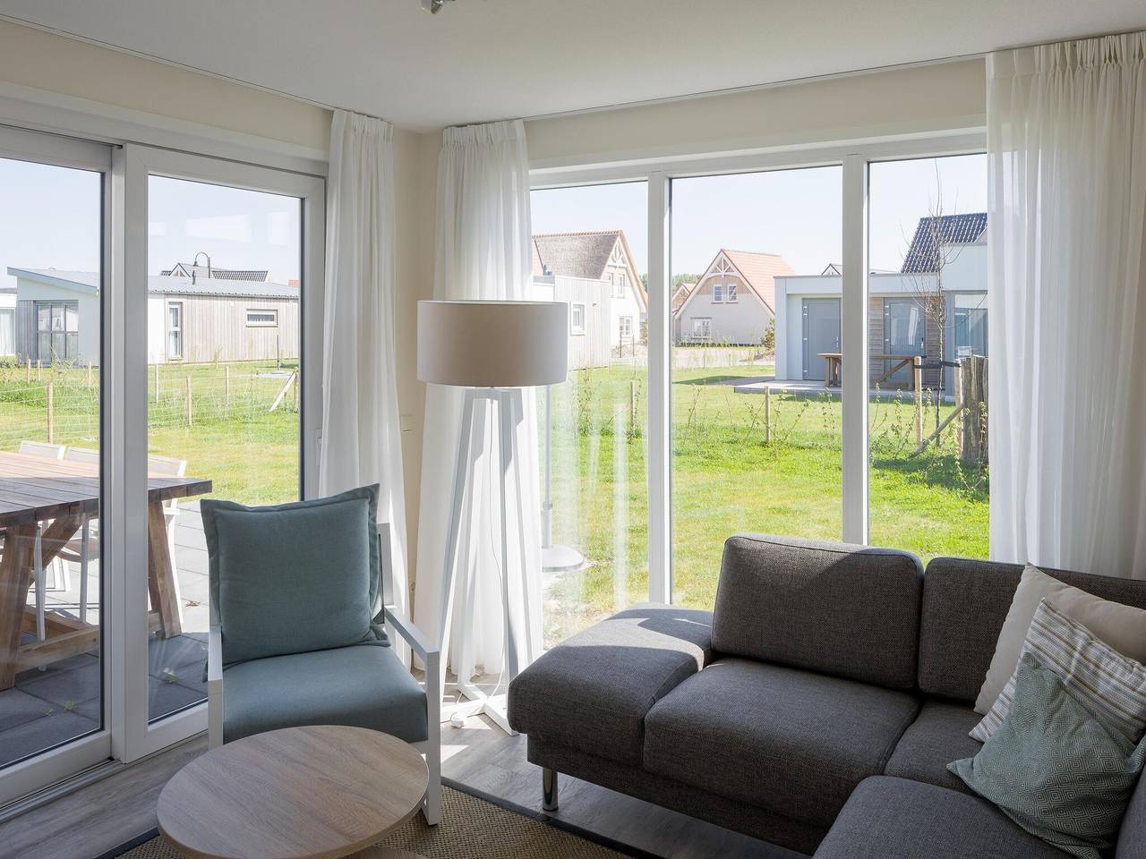 Bungalow im Nieuwvliet Bad Beach Resort in Nieuwvliet, Zeeuwse Kust