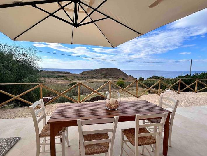 Villa per 4 persone, con Balcone e Terrazza nonché Giardino e Panorama a San Giorgio