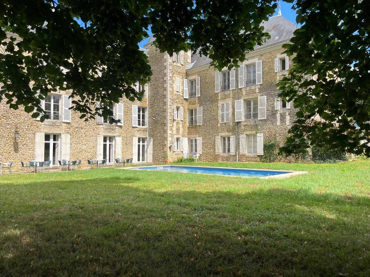 Château de La Grange in Celle-Lévescault, Vienne (France)