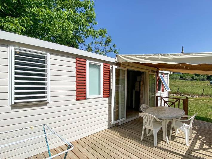 Camping Le Bardou - Mobilheim 6 personen - 3 Zimmer in Saint-Germain, Ardèche