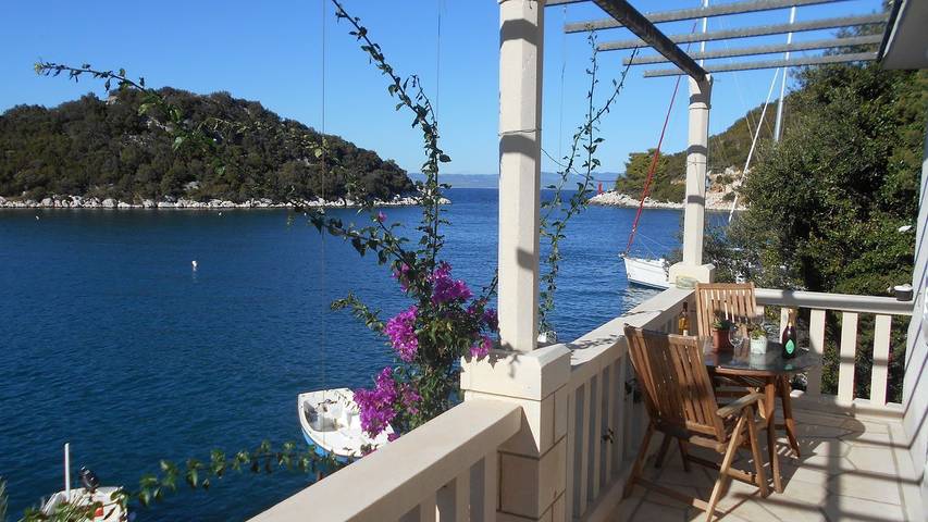 Studio dla 2 osób, z widok i taras w Dalmacja