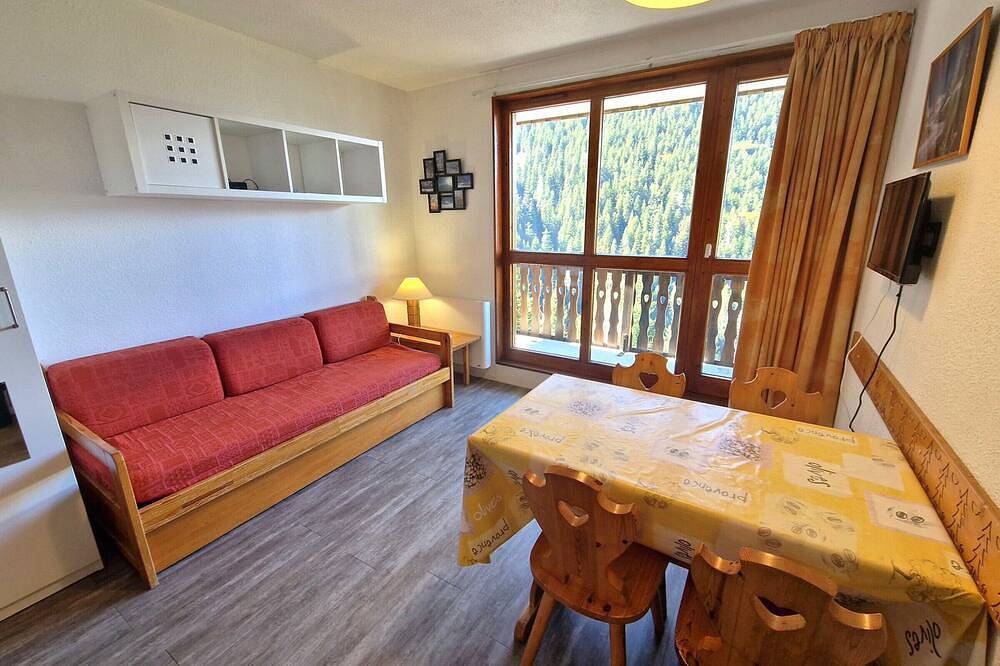 Apartamento entero, Estudio para 4 pers. con balcón, 20m², en el centro de Valfréjus in Valfréjus, Modane