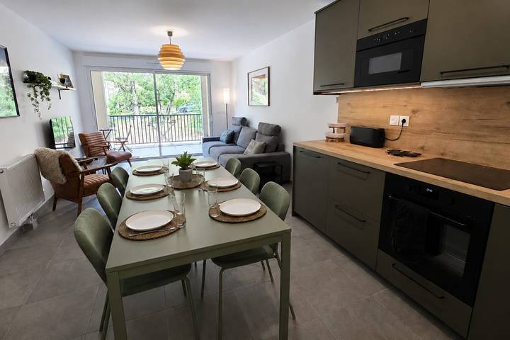 Appartement entier, Appart moderne avec balcon et garage à Briançon in Briançon, Serre Chevalier