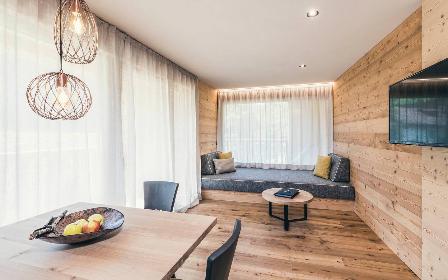 Ganze Wohnung, Ferienwohnung "Lichtung Woldererhof Sonnenlicht" mit Bergblick, Sauna & Balkon in Gasteig, Ratschings