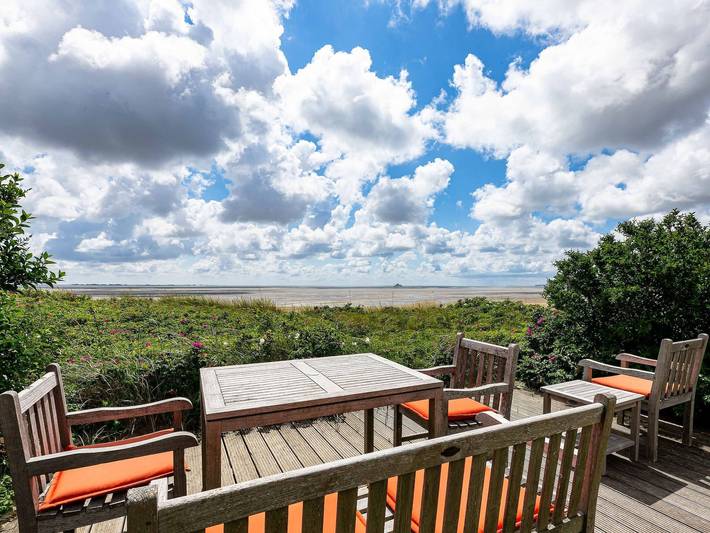 Ferienhaus mit Meerblick für 5 Personen, mit Garten und Terrasse in Wyk auf Föhr (Stadt)