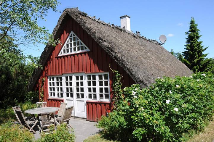 Ferieudlejning for 6 personer, med Terrasse i Kegnæs