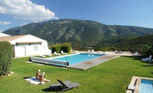 Maison de vacances pour 4 personnes, avec jardin et bassin pour enfant ainsi que piscine et vue - 1