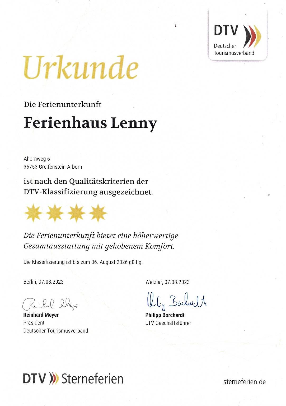 Ferienhaus Lenny Arborn in Greifenstein, Lahn-Dill-Kreis