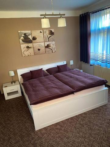 Gîte pour 2 personnes, avec vue et jardin à Tábor