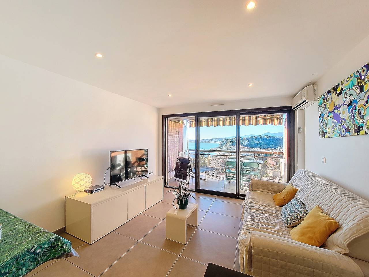 Appartement entier, N&J  - Panorama Azur - Vue Mer - Parking in Nice, Région de Nice