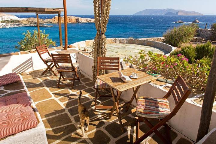 Appartement de vacances pour 2 personnes, avec Terrasse ainsi que Jardin et Vue