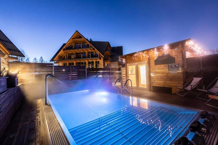 Ośrodek wypoczynkowy dla 6 osób, z Balkon i Jacuzzi oraz Sauna w Zakopane