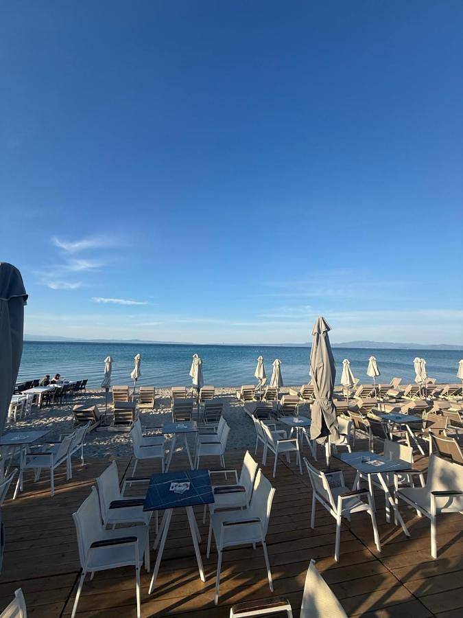 Salty Sea View Apartments in Polychrono, Cassandra
