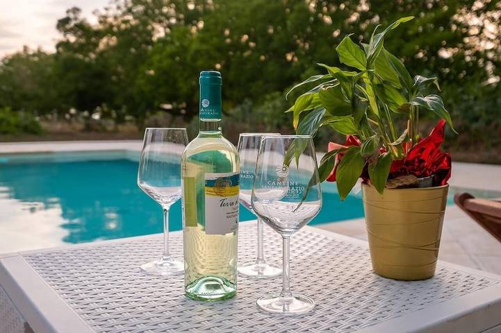 Ferienhaus für 6 Personen, mit Terrasse und Garten