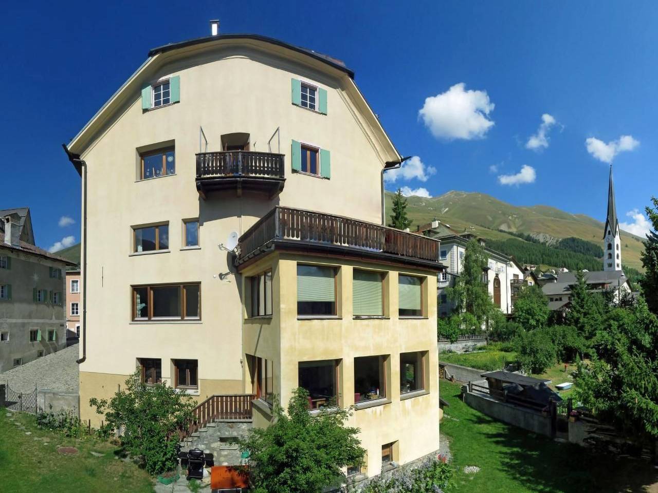 Ganze Wohnung, Chesa Müller in Zuoz, Sankt Moritz