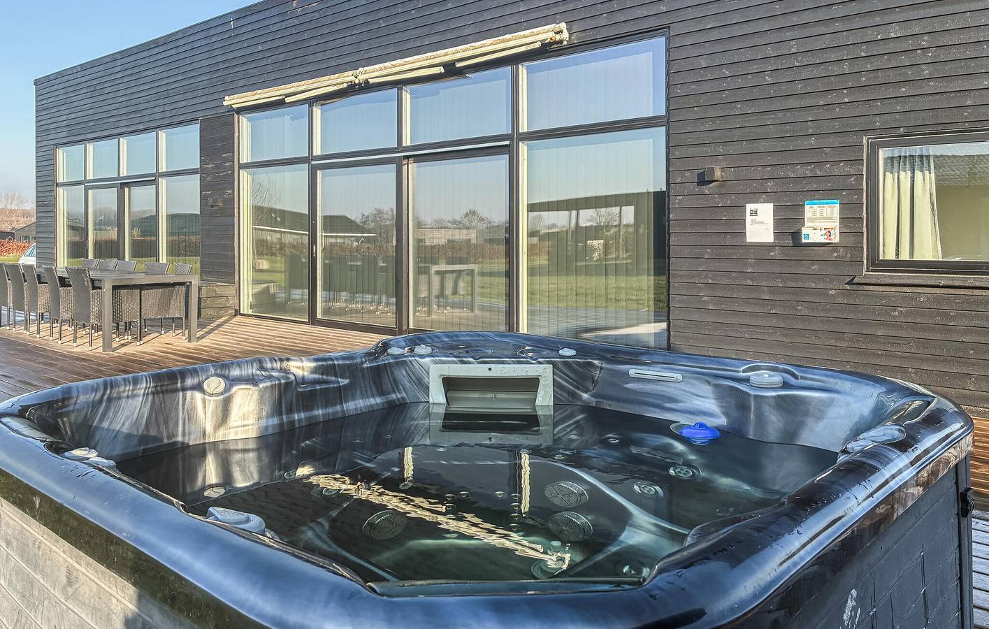 Ferienhaus für 10 Personen mit Sauna in Saksild Strand, Saksild