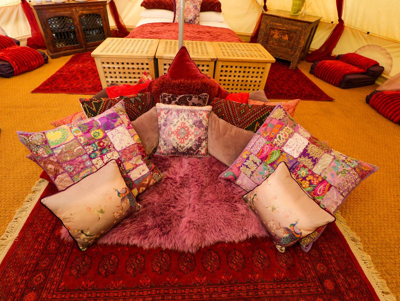 Bedouin Bell Tent in Hampshire
