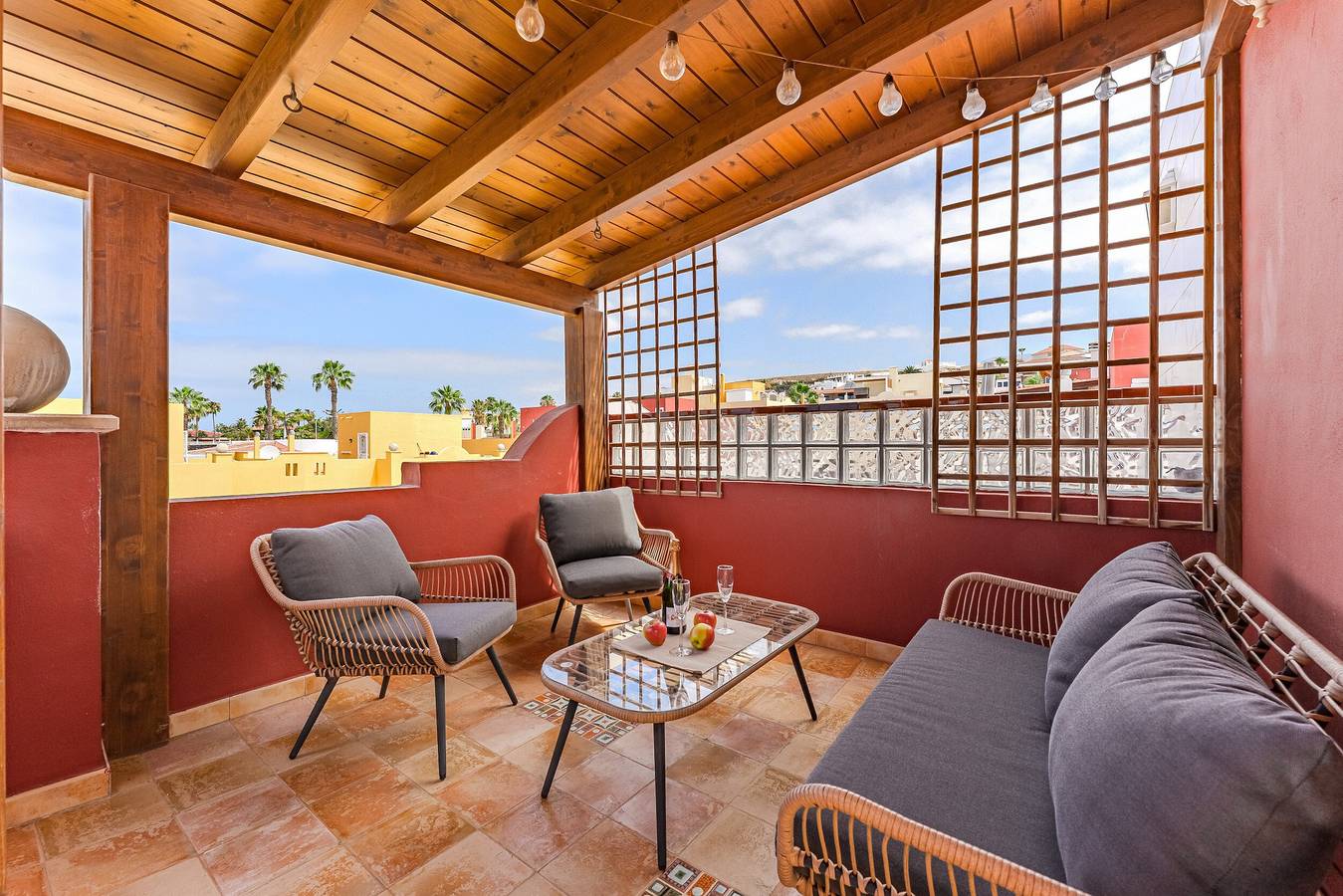 Maison de vacances « Casa Natalia » avec vue mer, Wi-Fi et climatisation in Callao Salvaje, Adeje