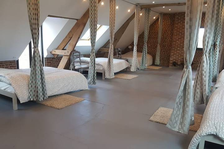 Gîte pour 12 personnes, avec balcon à Steenbecque - 3