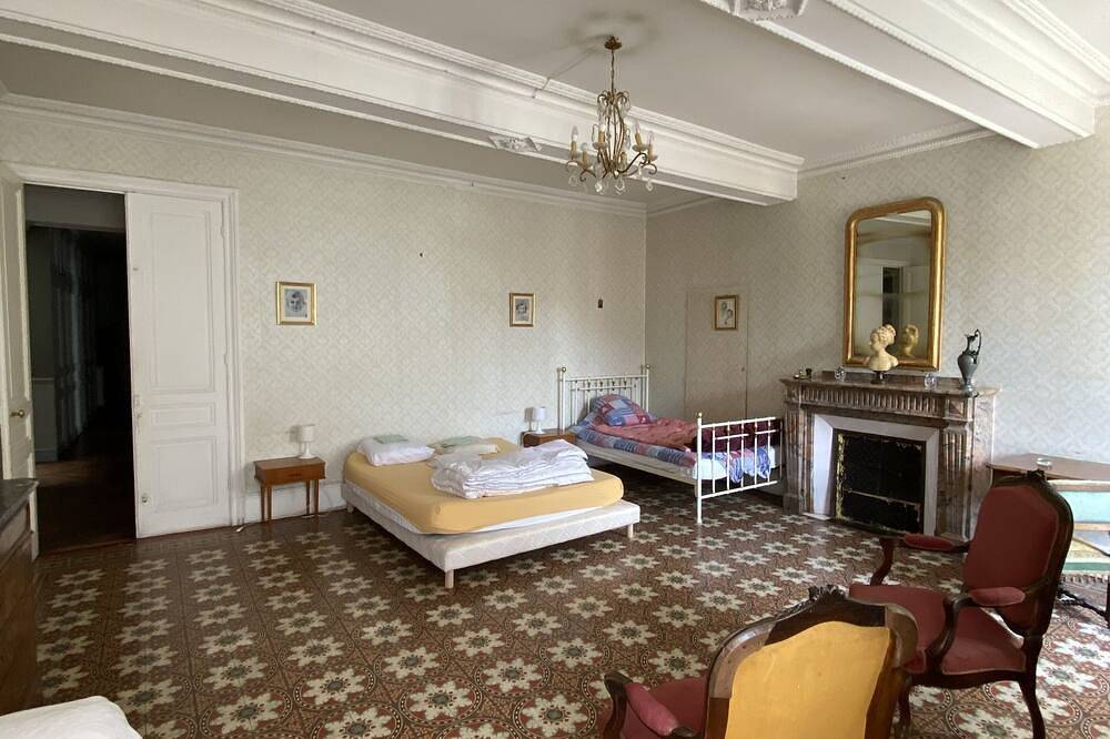Grande demeure familiale avec piscine et parc - location à la semaine in Cruscades, Côte méditerranéenne (France)