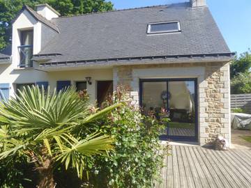 Cottage pour 6 personnes, avec terrasse et jardin, animaux acceptés dans Plage Kerfontaine