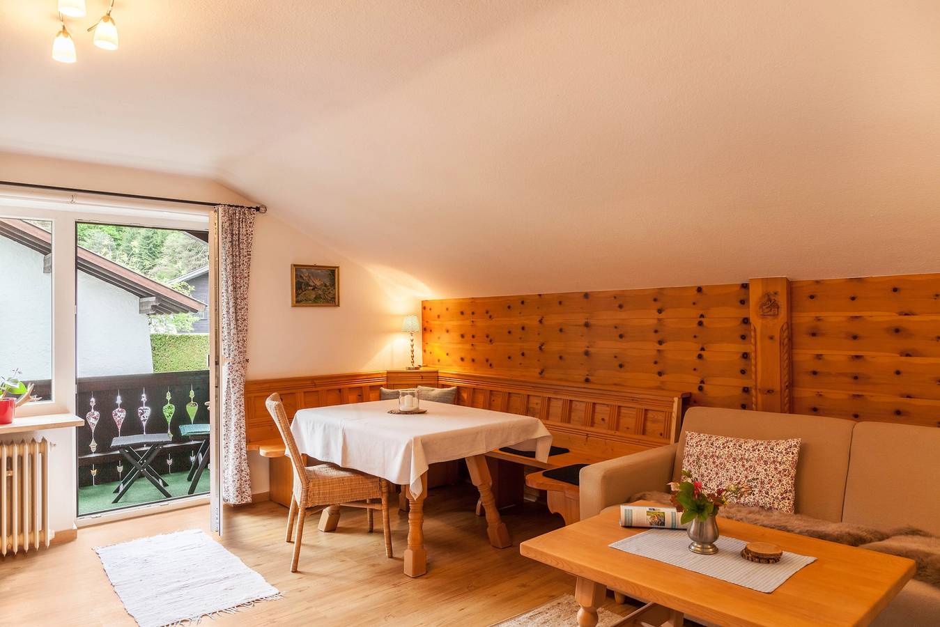 Appartement entier, Appartement confortable Wank à Garmisch avec vue sur les montagnes in Garmisch-Partenkirchen, Alpes bavaroises